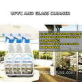 household supplies upvc and glass cleaner